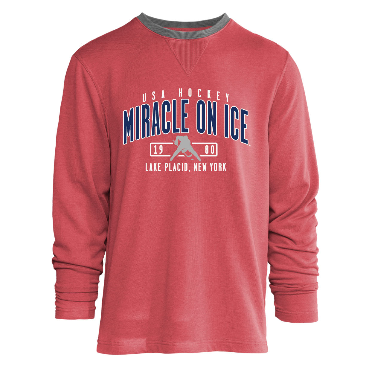Light Weight Miracle on Ice Vintage Crew