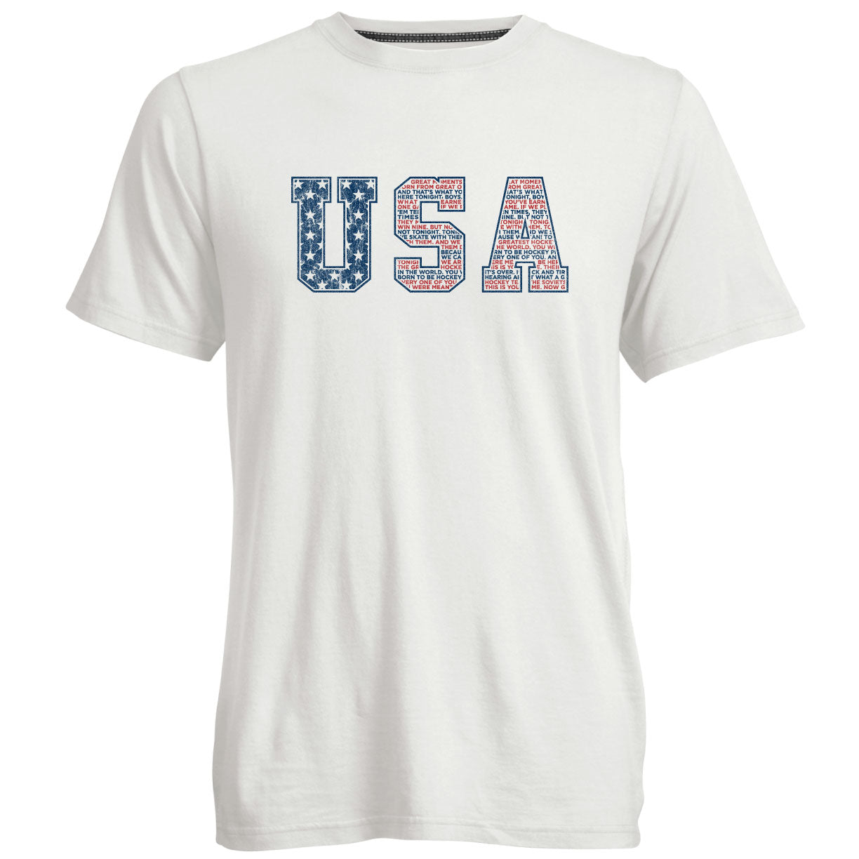 USA Herb Brooks Speech Short Sleeve Tee