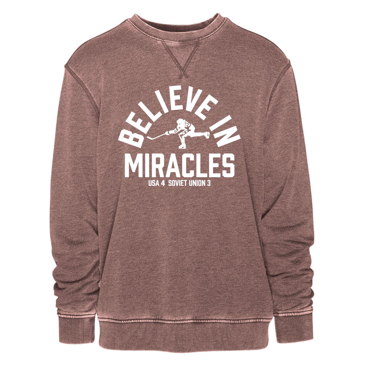 Believe in Miracles Vintage Crew