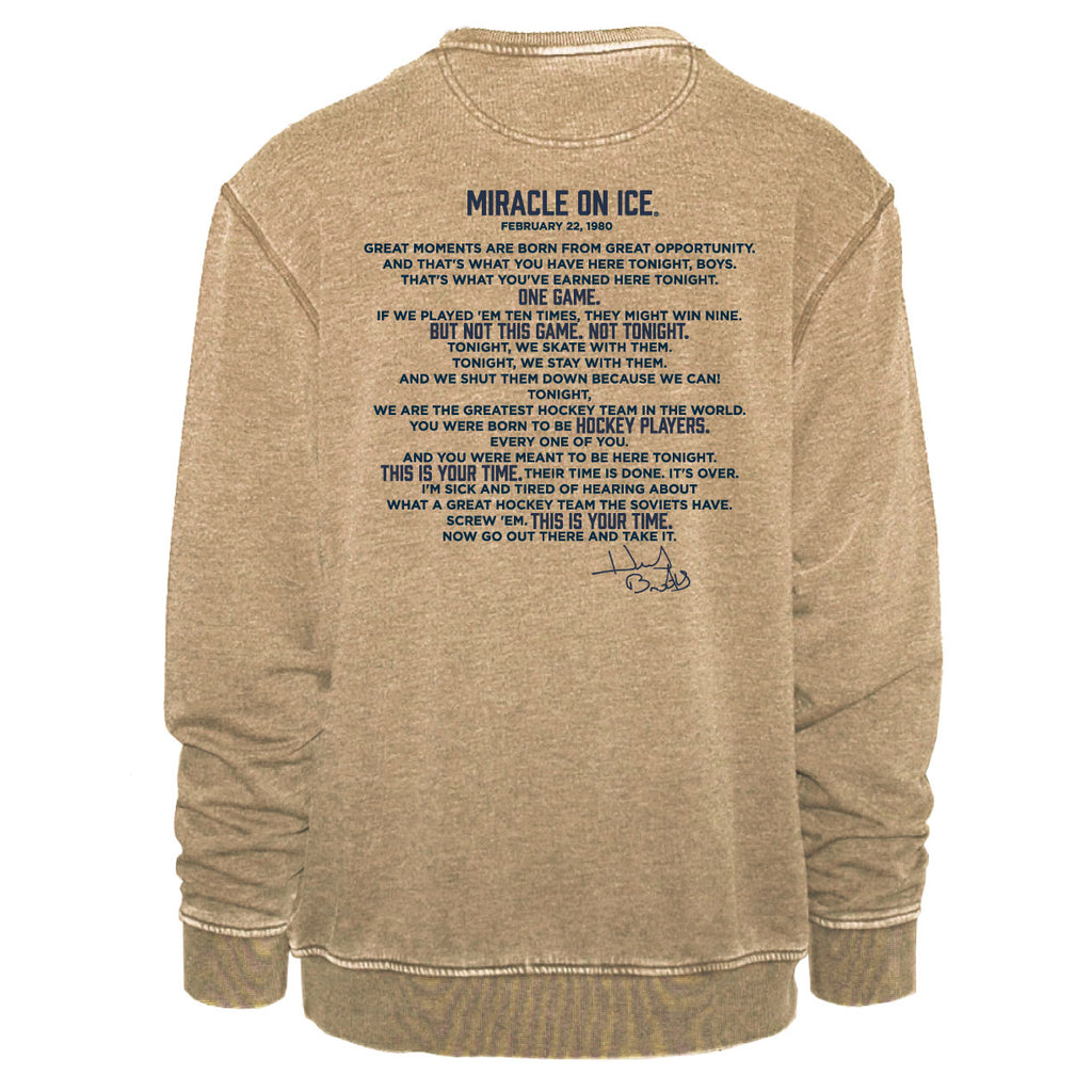 Herb Brooks Speech Vintage Crew