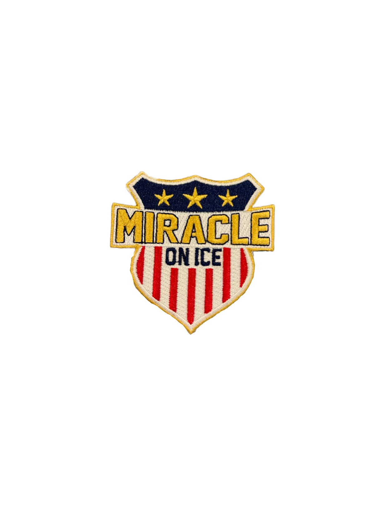 Miracle on Ice Shield Iron-On Patch