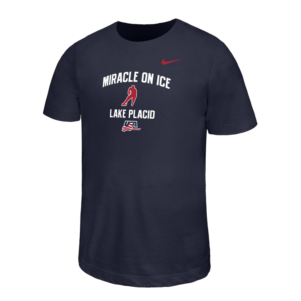Youth Nike Dri-FIT Miracle on Ice Legend Short Sleeve Tee