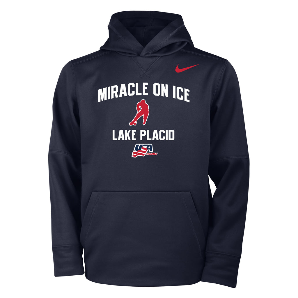 Youth Nike Dri-FIT Miracle on Ice Therma Hood