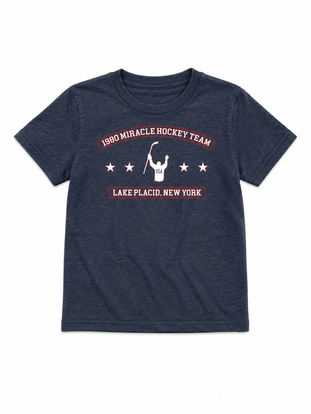 Youth Miracle on Ice Team Roster Short Sleeve Tee