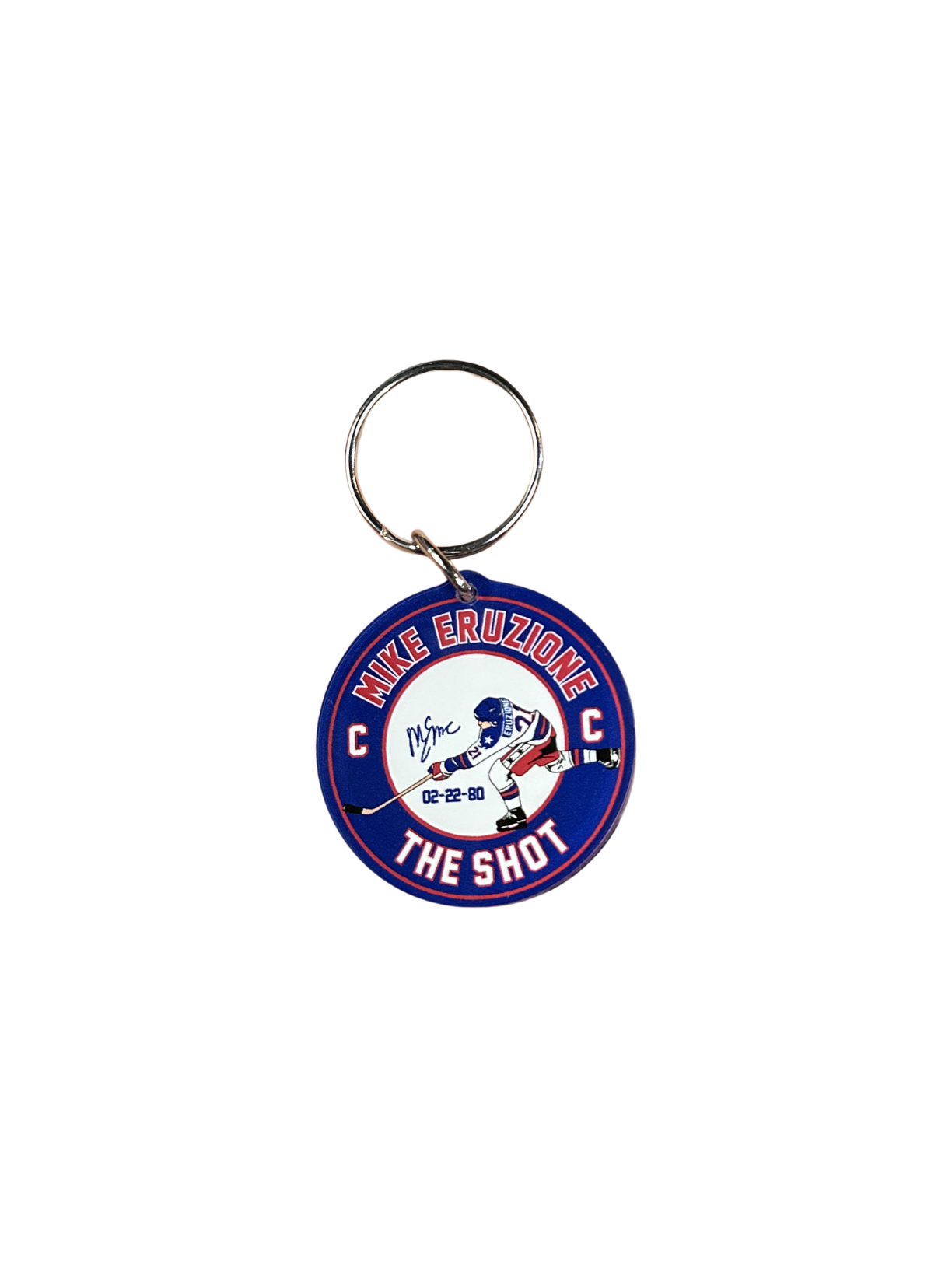 Eruzione 'The Shot' Acrylic Key Ring