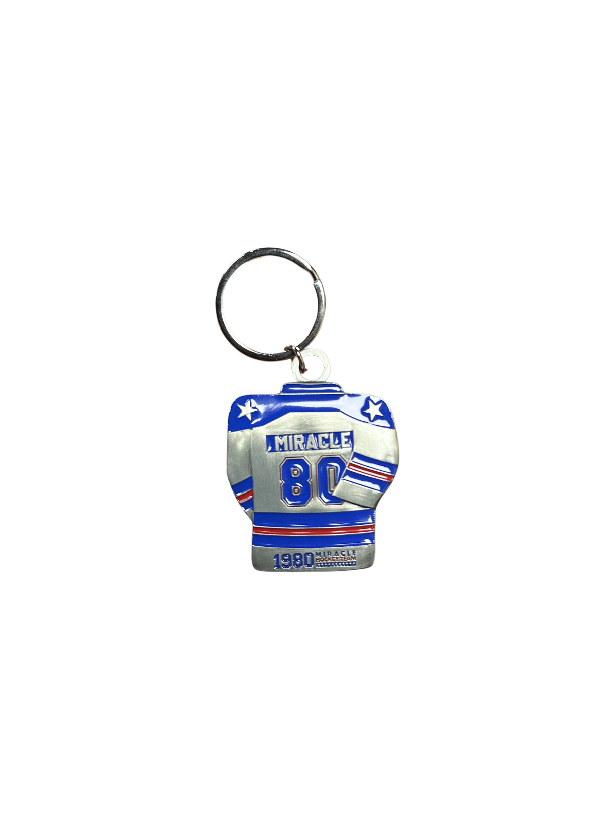 Miracle on Ice 1980 Jersey Key Ring