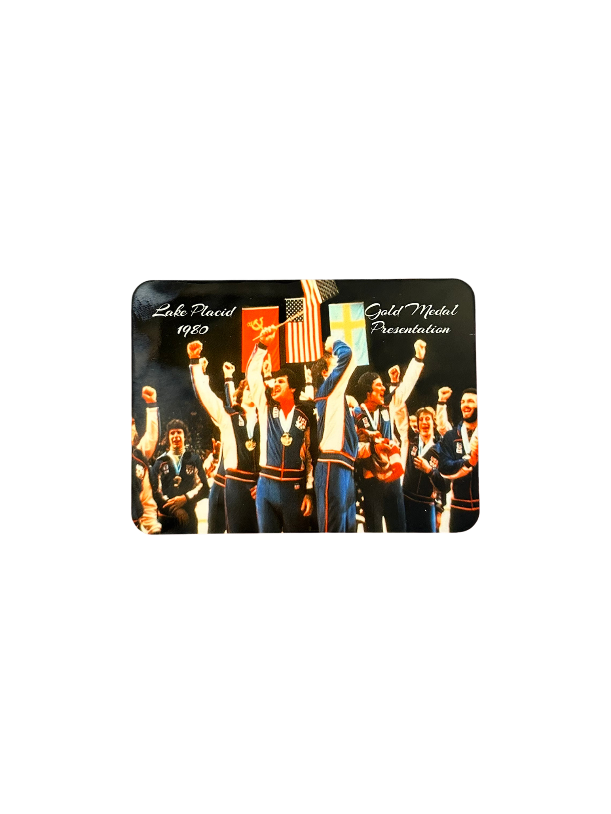 Miracle on Ice Medal Presentation Magnet
