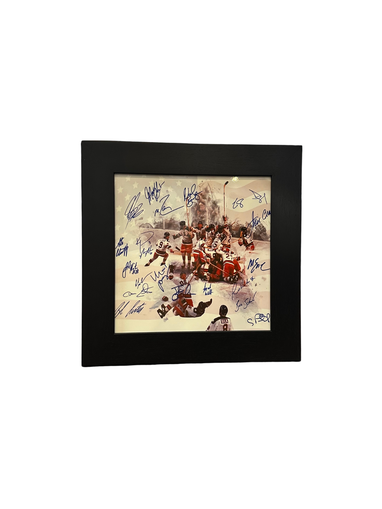Miracle on Ice Replica Framed Print
