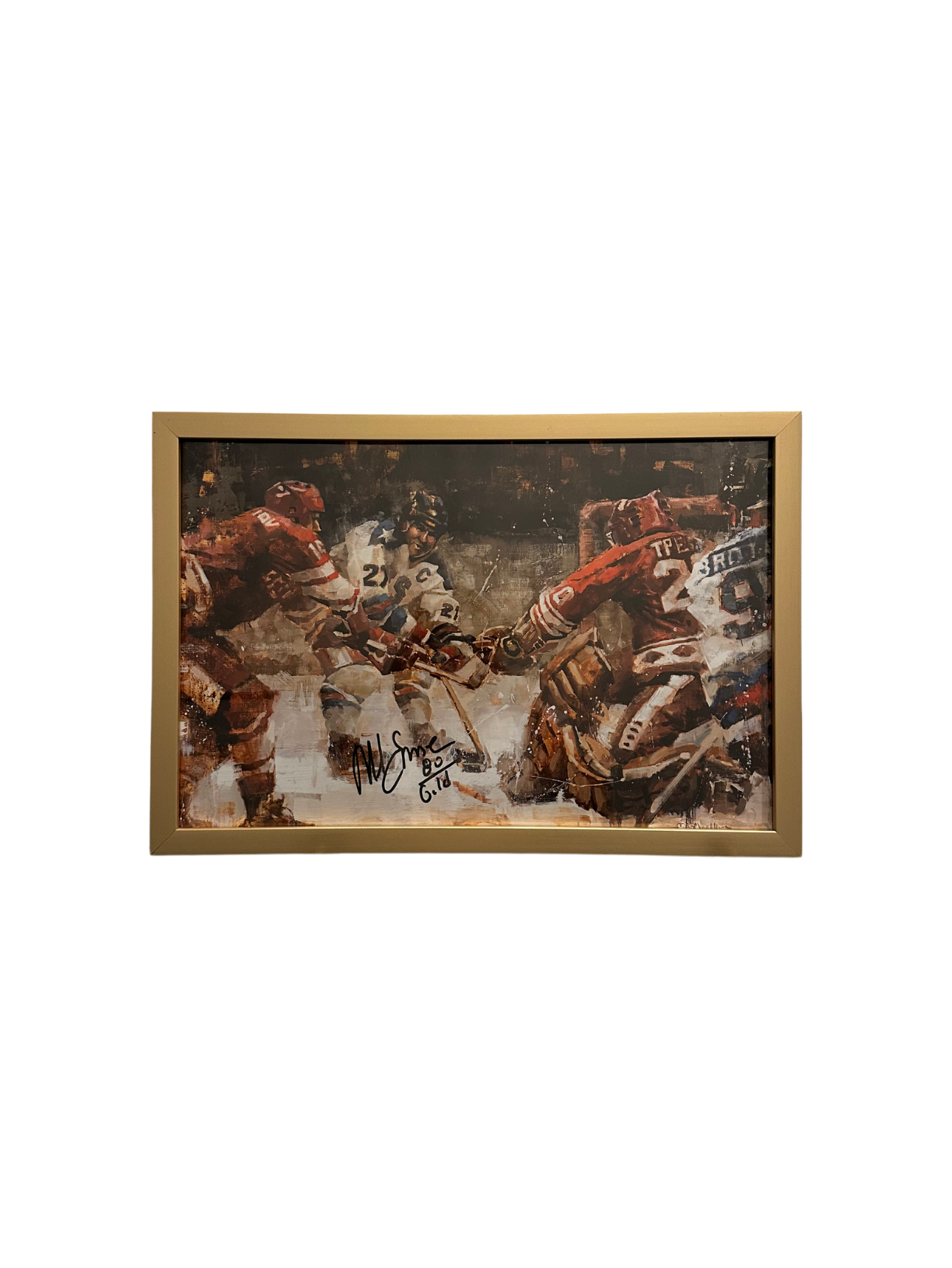 12" x 18" Eruzione Signed Game Scene Print