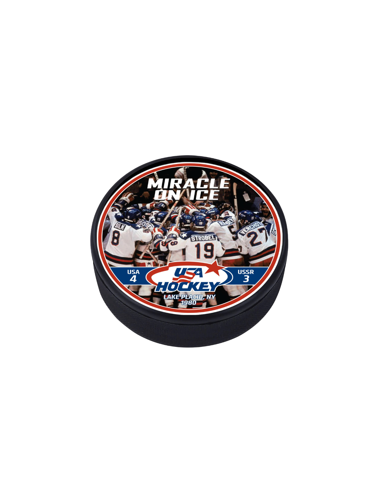 Miracle on Ice 3D Celebration Puck