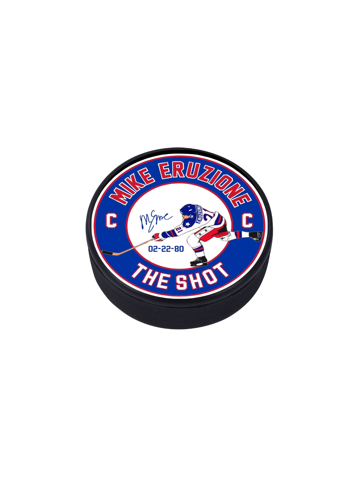 Eruzione "The Shot" 3D Replica Puck
