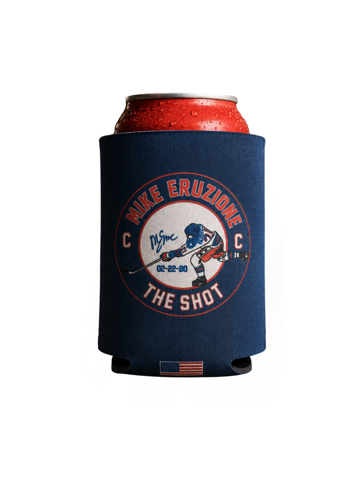 Eruzione 'The Shot' 2-Sided Can Cooler