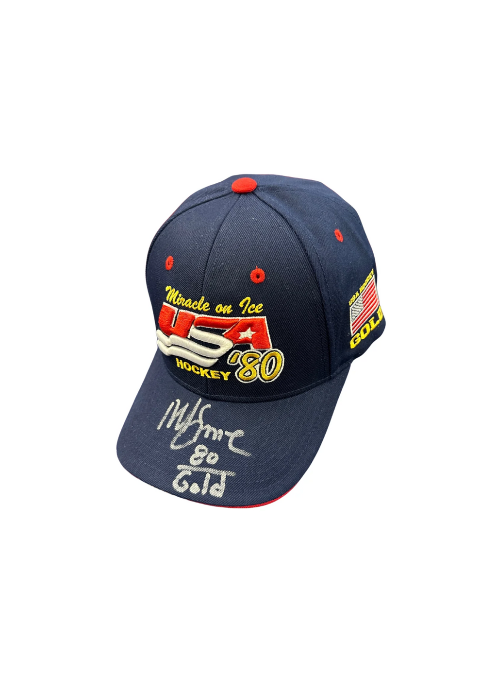 Eruzione Signed Brooks Cap