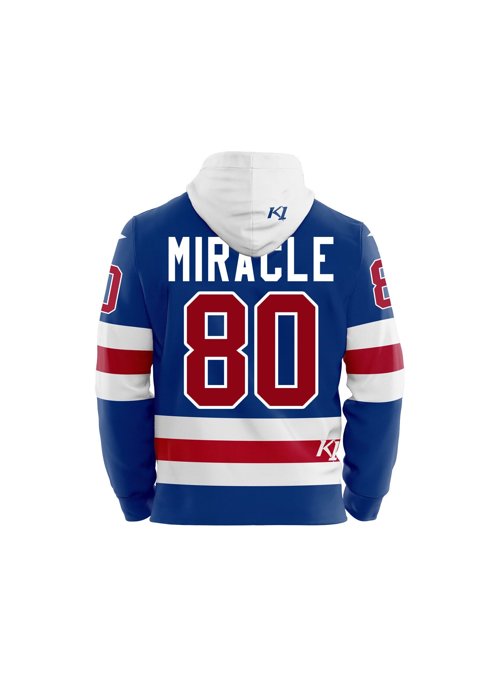 Youth K1 Miracle 1980 #80 Jersey Hood
