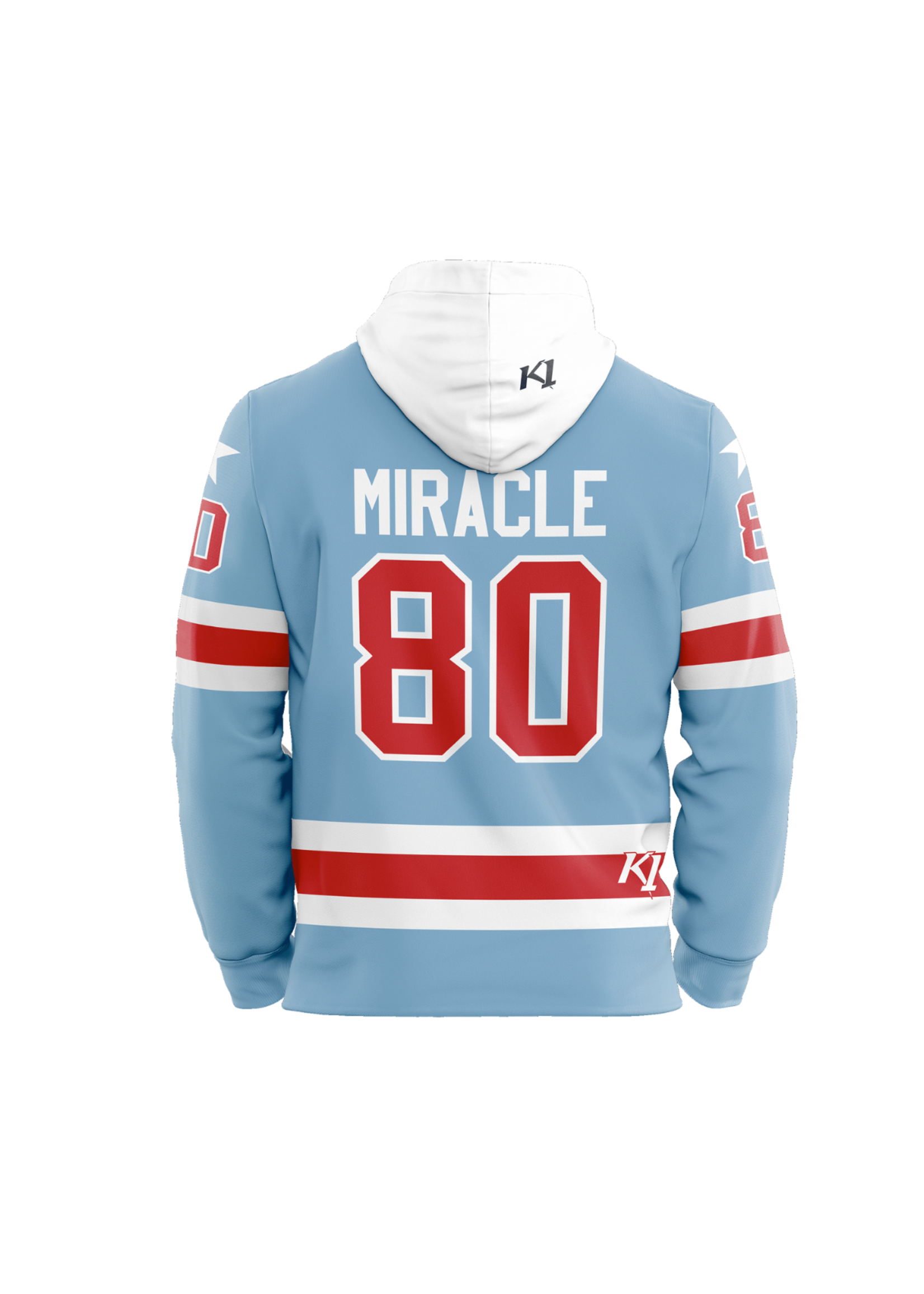 K1 Miracle 1980 #80 Jersey Hood