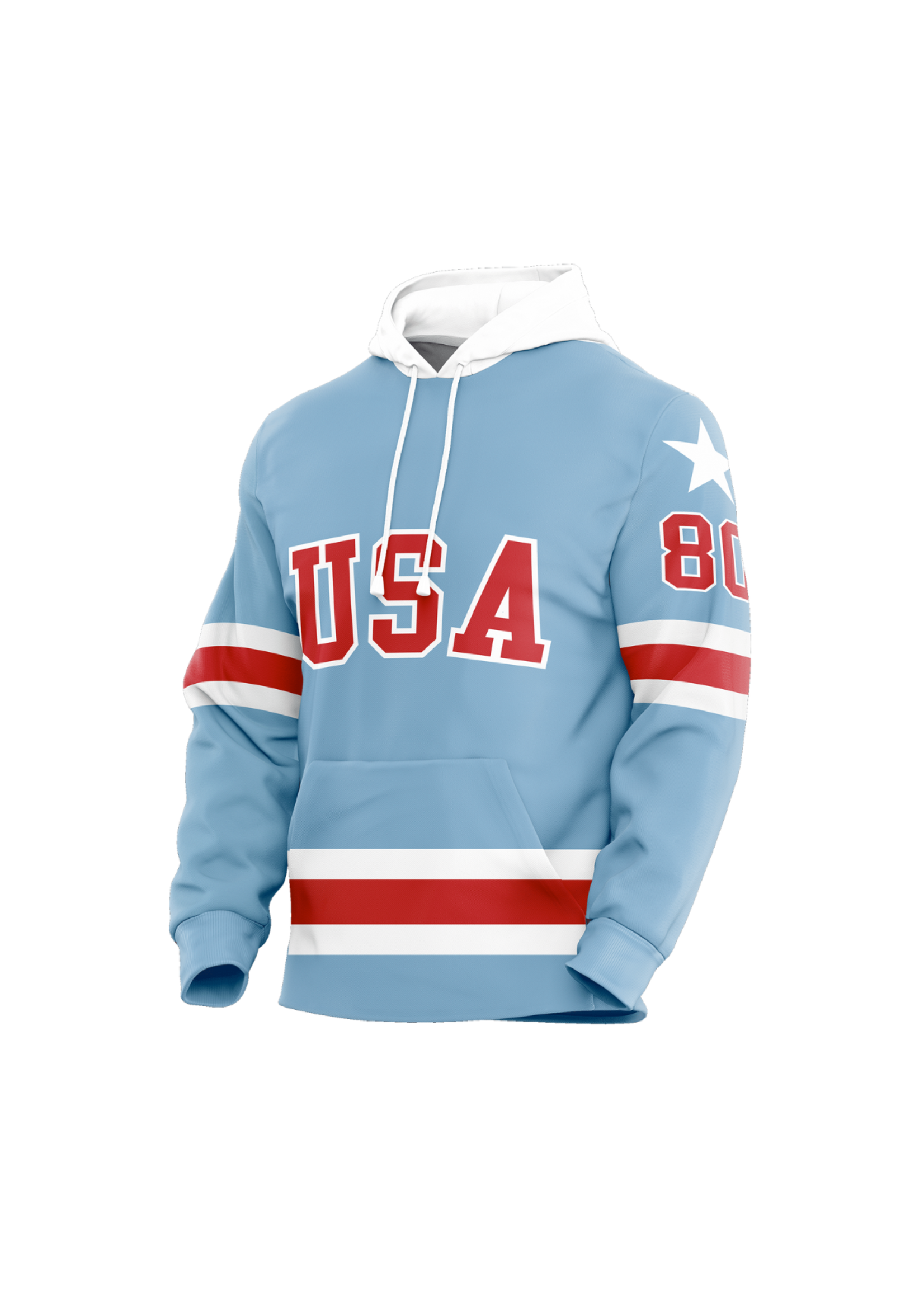 Youth K1 Miracle 1980 #80 Jersey Hood