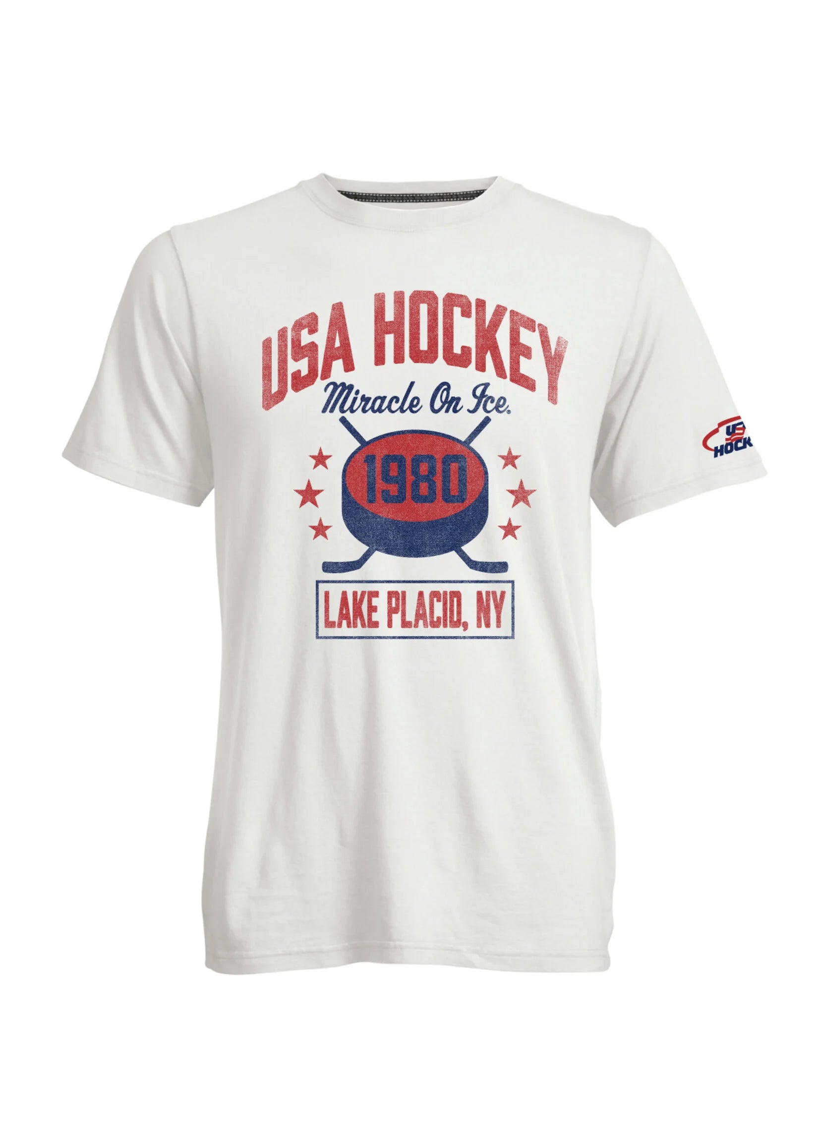 Go To Miracle on Ice Puck Short Sleeve Tee