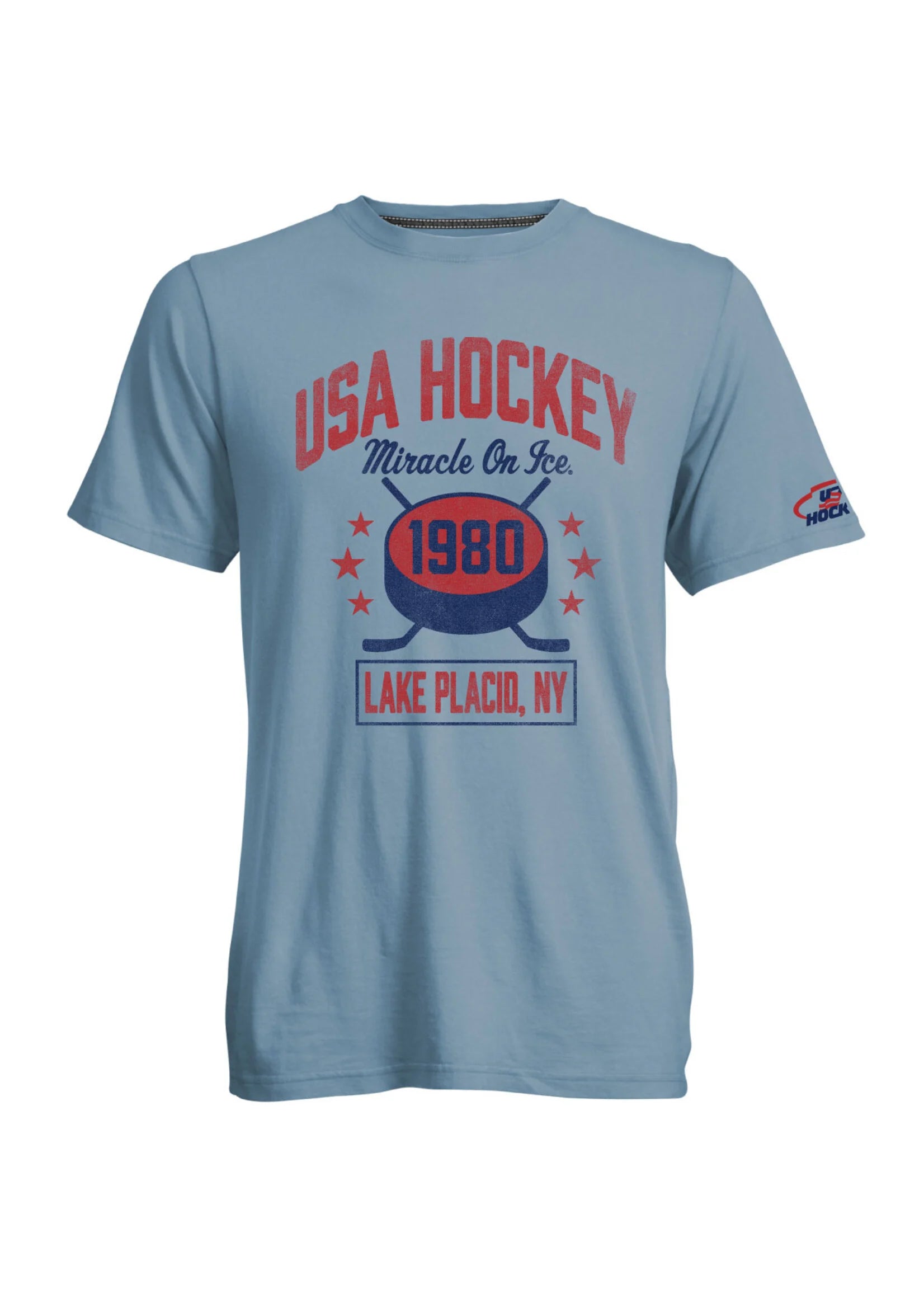 Go To Miracle on Ice Puck Short Sleeve Tee