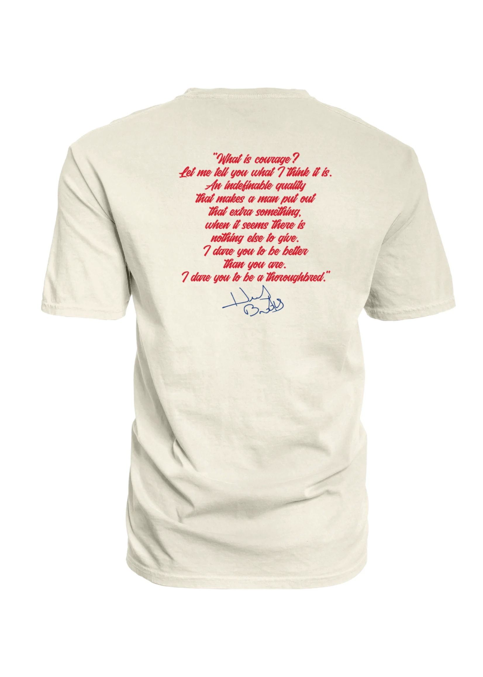 "What is courage?" Brooksisms Short Sleeve Tee